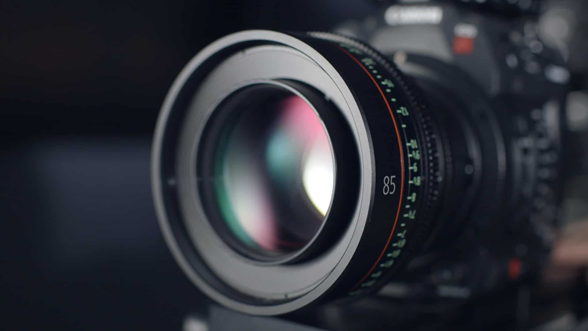 A camera representing intimate images used in a family court hearing