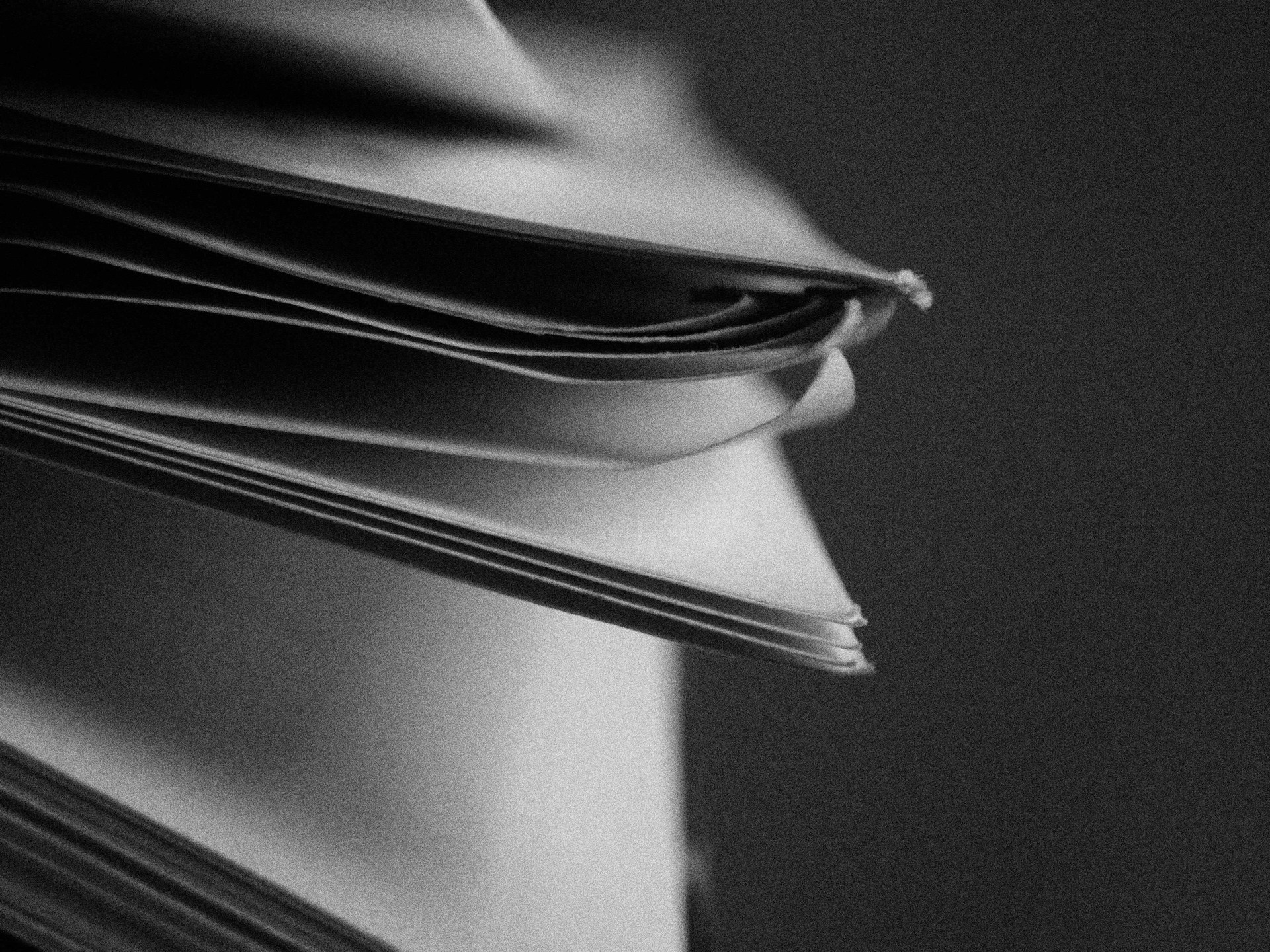 corners of white boxes